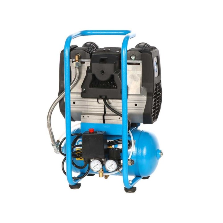 ABAC START QUIETE OS10 hiljainen öljytön kompressori, 1 HP, 6 l, 9 bar