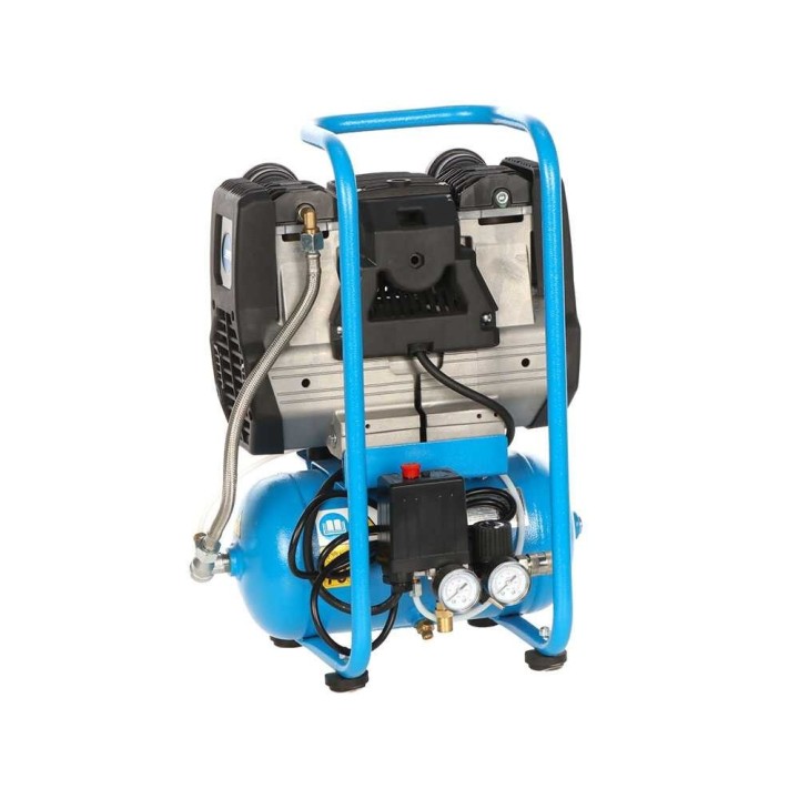 ABAC START QUIETE OS10 hiljainen öljytön kompressori, 1 HP, 6 l, 9 bar
