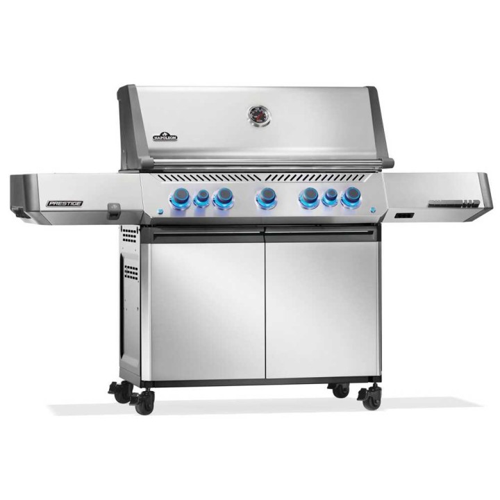 Napoleon Prestige 665 RSIB kaasugrilli, 27,5 kW, infrapunasivukeitin