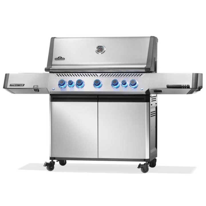 Napoleon Prestige 665 RSIB kaasugrilli, 27,5 kW, infrapunasivukeitin
