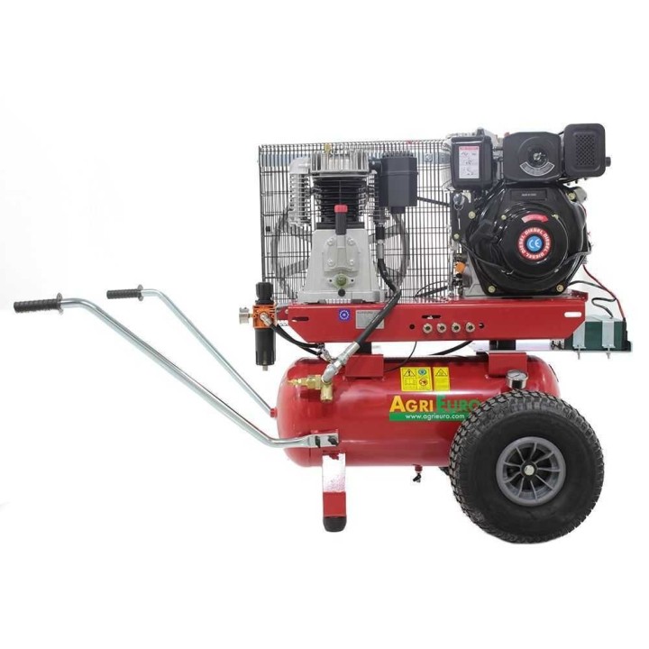 GVD 50/700 AE dieselkompressori, 50 l, 700 l/min, sähkökäynnistys