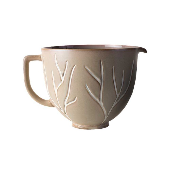 KitchenAid Bare Trees keraaminen kulho 4,7 l kallistuspäisille yleiskoneille