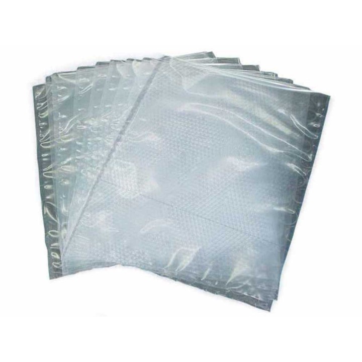 50 kpl kuvioituja vakuumipusseja elintarvikkeille, 30 × 50 cm