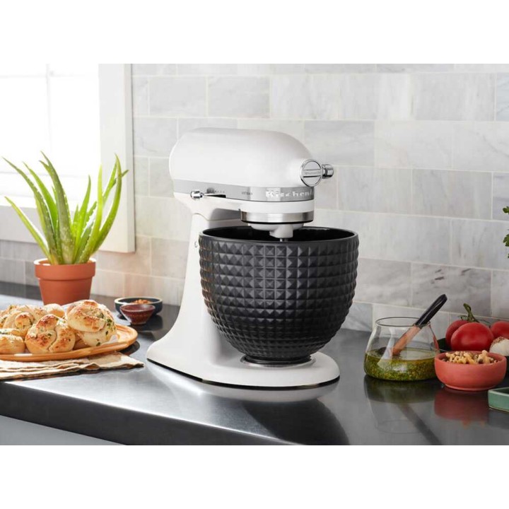 KitchenAid Black Studded keraaminen kulho, 4,7 l