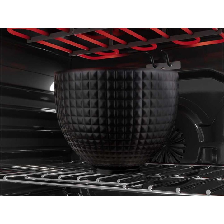 KitchenAid Black Studded keraaminen kulho, 4,7 l