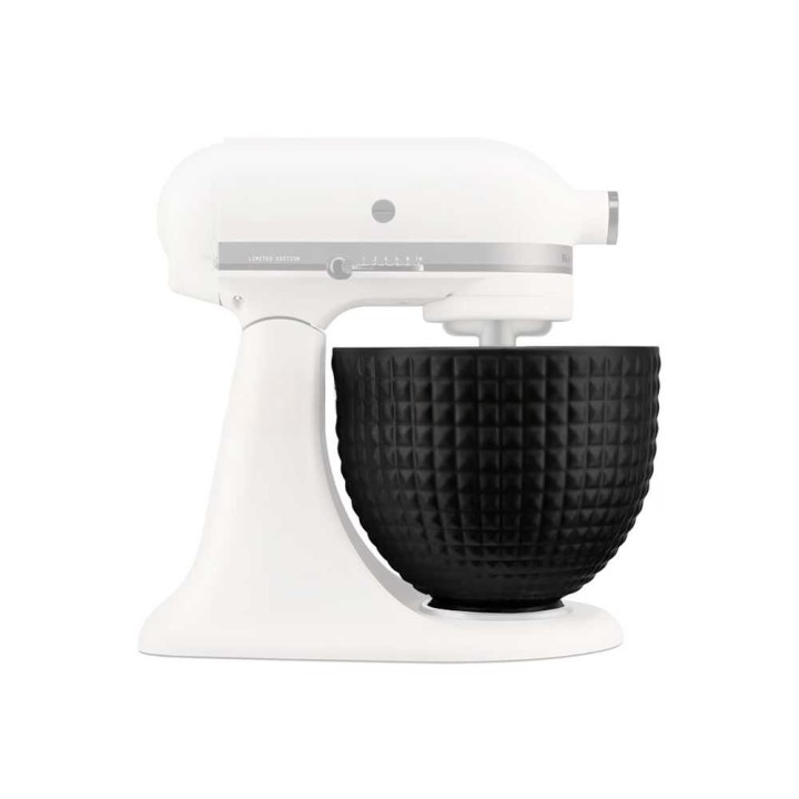 KitchenAid Black Studded keraaminen kulho, 4,7 l