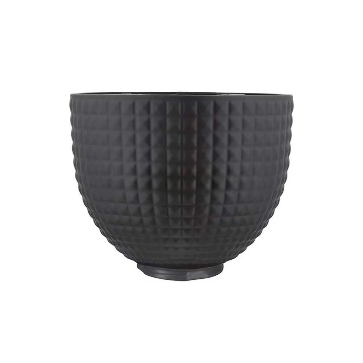 KitchenAid Black Studded keraaminen kulho, 4,7 l