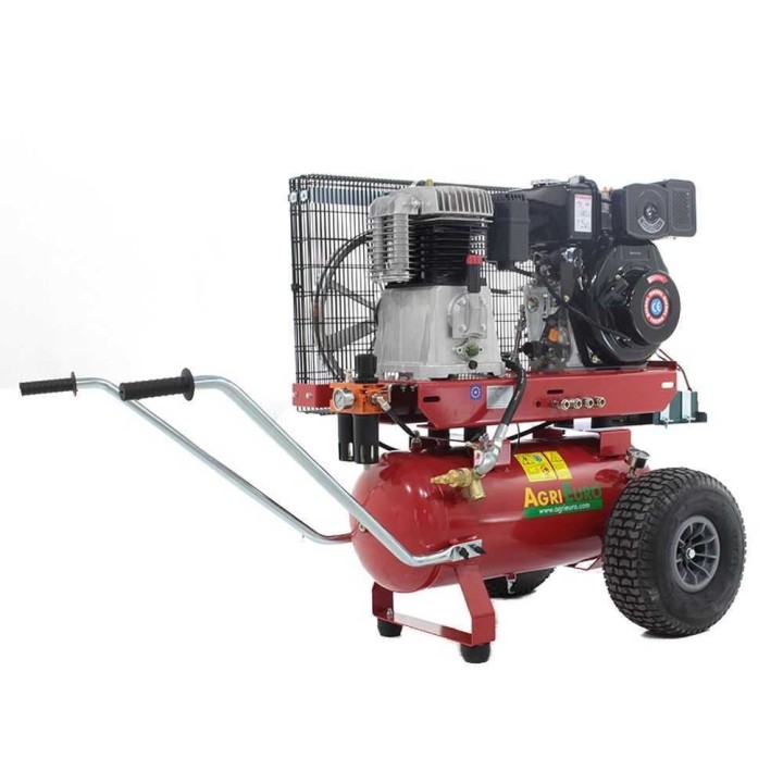 GVD 50/700 AE dieselkompressori, 50 l, 700 l/min, sähkökäynnistys