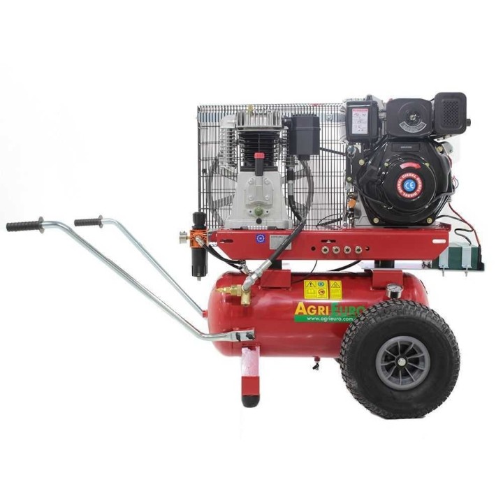 GVD 50/700 AE dieselkompressori, 50 l, 700 l/min, sähkökäynnistys