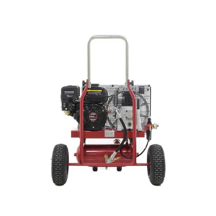 TB 10/520 moottorikompressori, Loncin 6,5 HP, 520 l/min, 11 bar