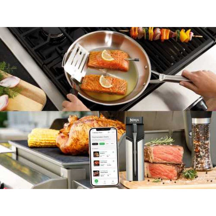 Ninja ProChef WP100EU digitaalinen lämpötila-anturi, 370 °C, Bluetooth 50 m