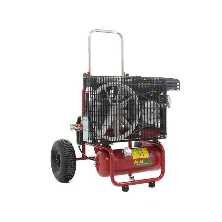 TB 10/520 moottorikompressori, Loncin 6,5 HP, 520 l/min, 11 bar