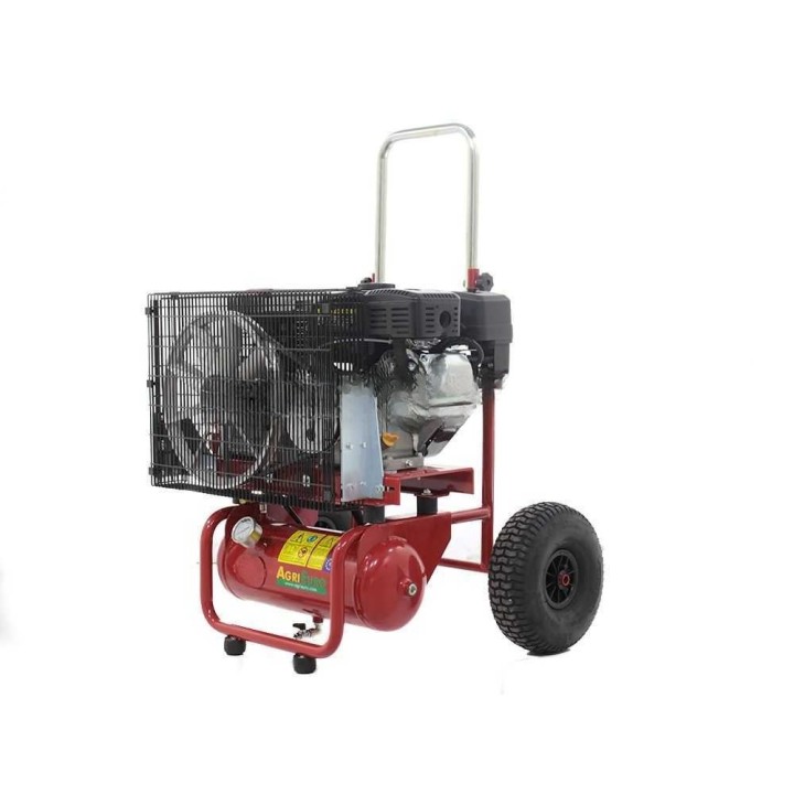 TB 10/520 moottorikompressori, Loncin 6,5 HP, 520 l/min, 11 bar