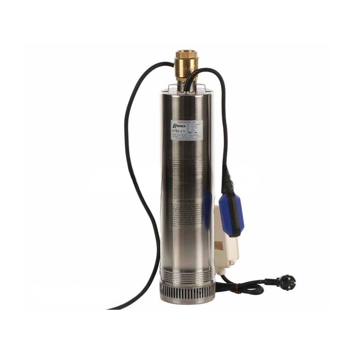 Ribimex PRPVC1102/65F uppopumppu kaivoihin, 1 110 W, 8 000 l/h, 65 m, 220–240 V
