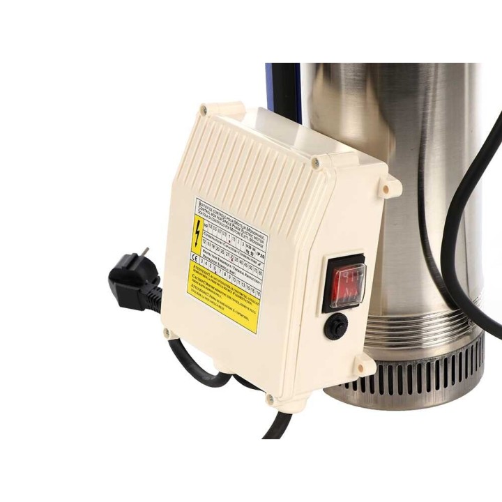 Ribimex PRPVC1102/65F uppopumppu kaivoihin, 1 110 W, 8 000 l/h, 65 m, 220–240 V