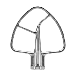 KitchenAid 5KSM5THFBSS litteä vatkain ruostumaton teräs lask