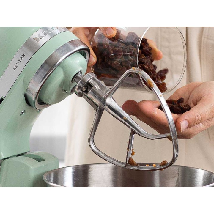 KitchenAid 5KSM5THFBSS litteä vatkain, ruostumaton teräs lask..