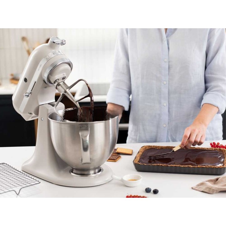 KitchenAid 5KSM5THFBSS litteä vatkain, ruostumaton teräs lask..
