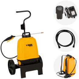Volpi V BLACK VITA 12 akkukäyttöinen reppuruisku trolleylla 12 l 14 4 V