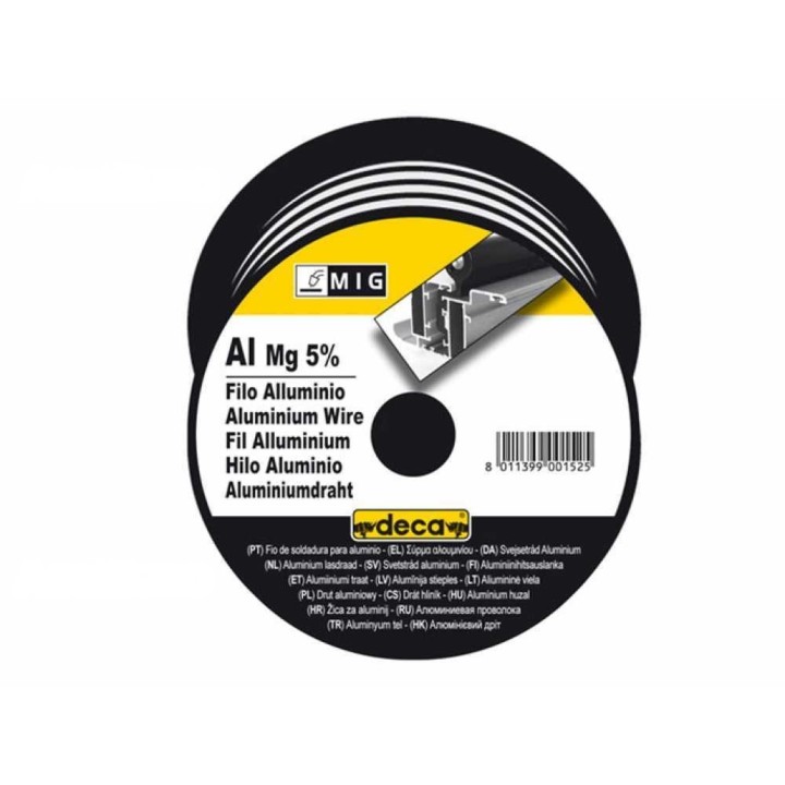 Alumiini-magnesiumlanka 5 %, 0,8 mm, 0,4 kg, 60–170 A