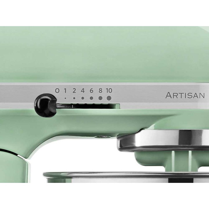 KitchenAid Artisan 5KSM125-EPT planetaarinen yleiskone, pistachio, 4,8 l, 300 W