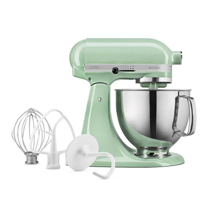 KitchenAid Artisan 5KSM125-EPT planetaarinen yleiskone, pistachio, 4,8 l, 300 W