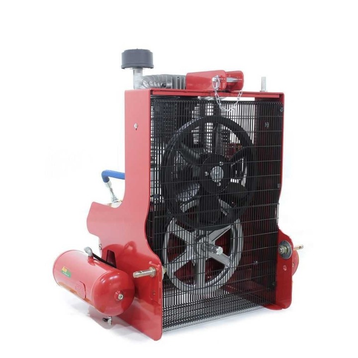 Tractor 1600 traktorikompressori, 1 600 l/min, 11 bar, 45 l