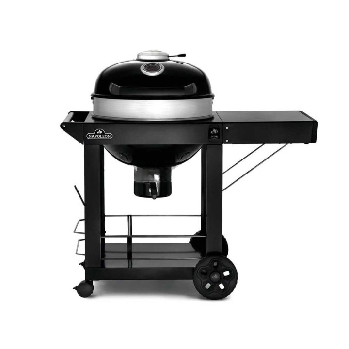 Napoleon PRO22 hiiligrilli kärryllä, Ø 55 cm, valurautaritilä