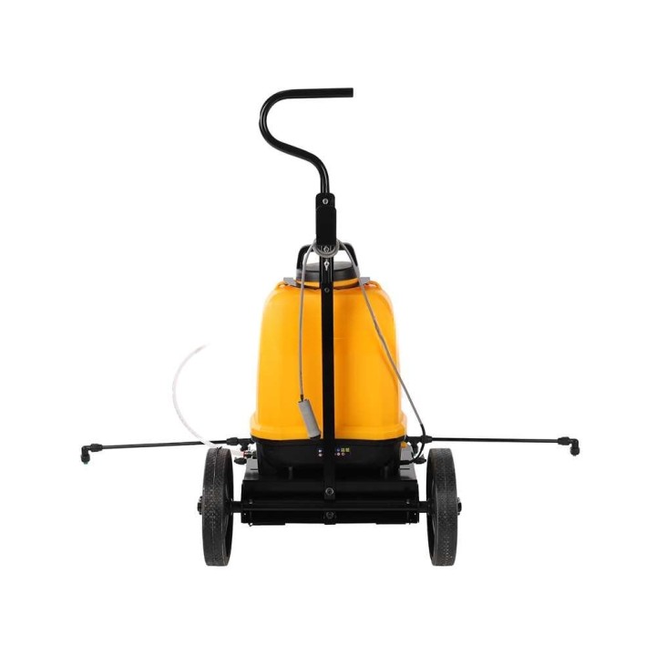 Volpi V-BLACK VITA 12 akkukäyttöinen reppuruisku, 12 l, 14,4 V, trolley-kärry
