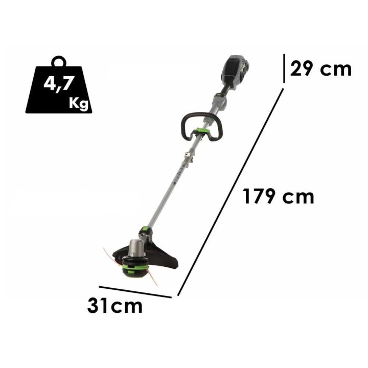 EGO ST1511E-T akkukäyttöinen raivaussaha, 56 V, 2,5 Ah, 38 cm