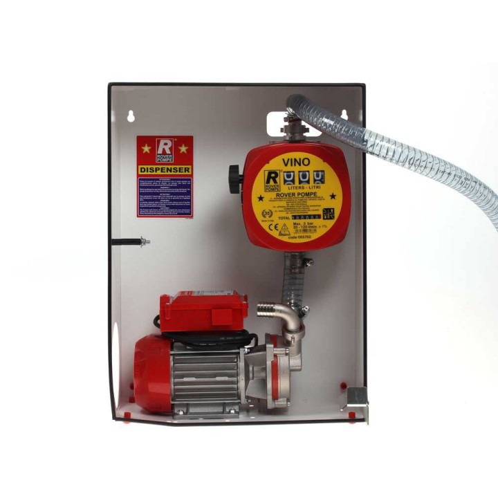 Rover Dispenser Novax 25 M sähköinen siirtopumppu, 0,6 HP, litramittari