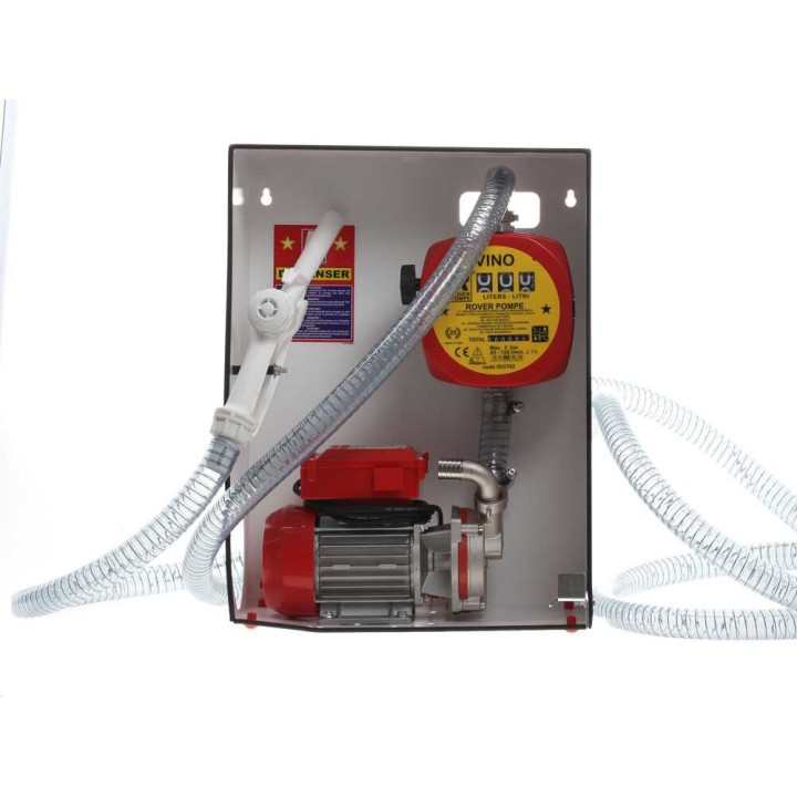 Rover Dispenser Novax 25 M sähköinen siirtopumppu, 0,6 HP, litramittari