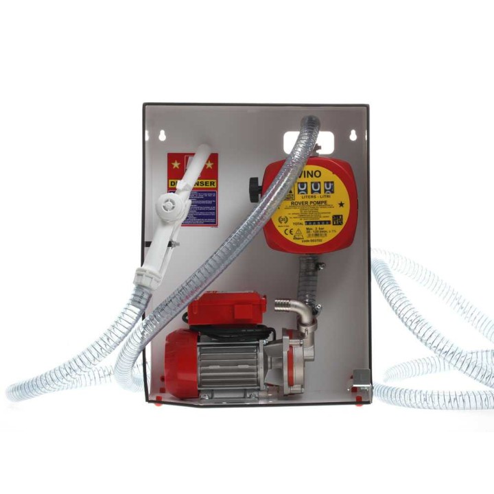Rover Dispenser Novax 25 M sähköinen siirtopumppu, 0,6 HP, litramittari