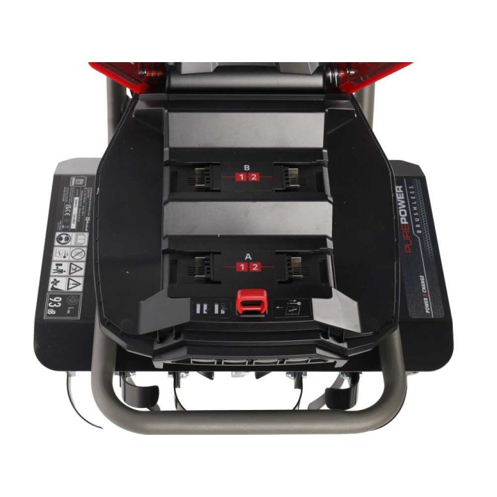 Einhell GP-CR 36/45 Li E BL sähköjyrsin, 36 V, 45 cm, 2 × 4 Ah akku