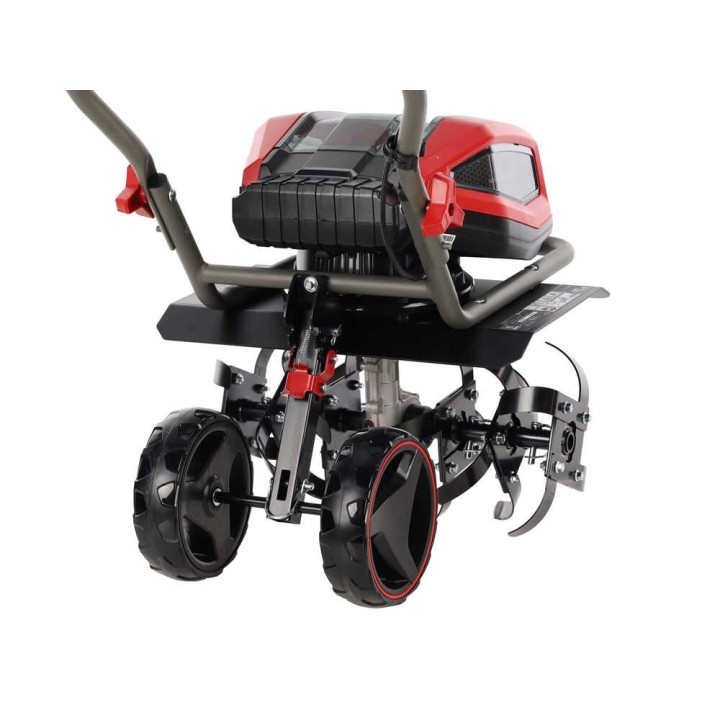 Einhell GP-CR 36/45 Li E BL sähköjyrsin, 36 V, 45 cm, 2 × 4 Ah akku