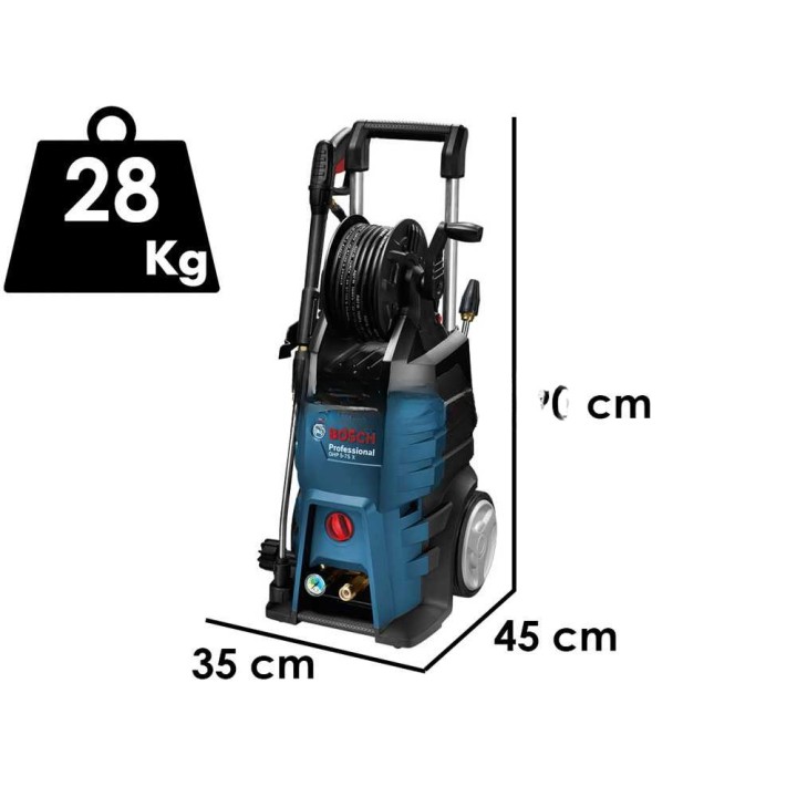 Bosch Professional GHP 5-75 X kylmävesipainepesuri, 185 bar, 570 l/h