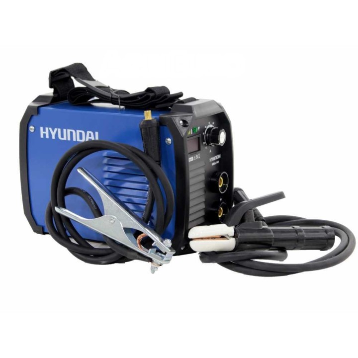 Hyundai MMA-141 MMA-invertterihitsauslaite, 140 A, 230 V, täydellinen varustesarja