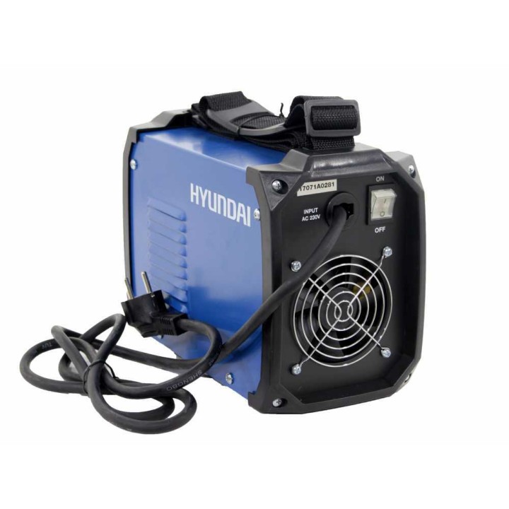 Hyundai MMA-141 MMA-invertterihitsauslaite, 140 A, 230 V, täydellinen varustesarja
