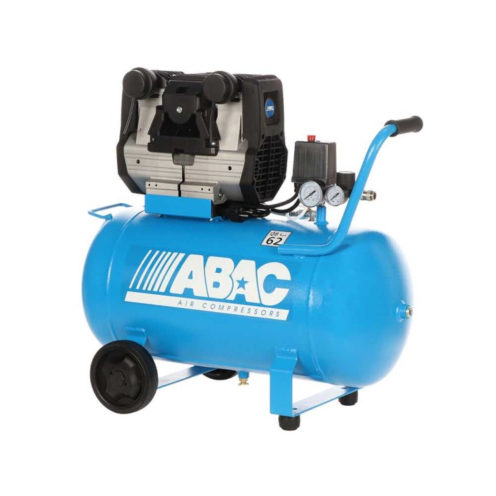 ABAC MONTECARLO QUIETE OS20 öljytön kompressori, 2 HP, 50 l, 230 V