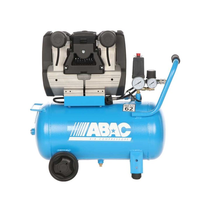 ABAC POLE POSITION QUIETE OS20 öljytön kompressori, 2 HP, 24 l
