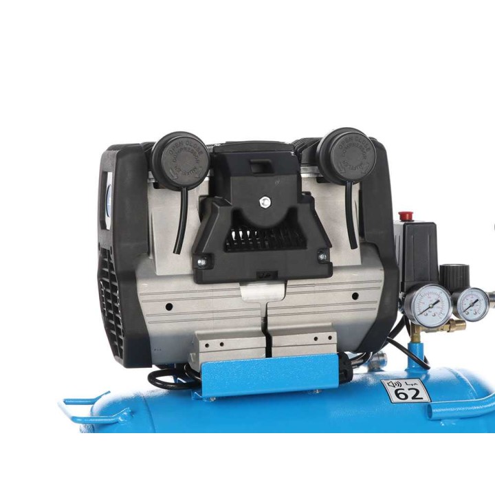ABAC POLE POSITION QUIETE OS20 öljytön kompressori, 2 HP, 24 l