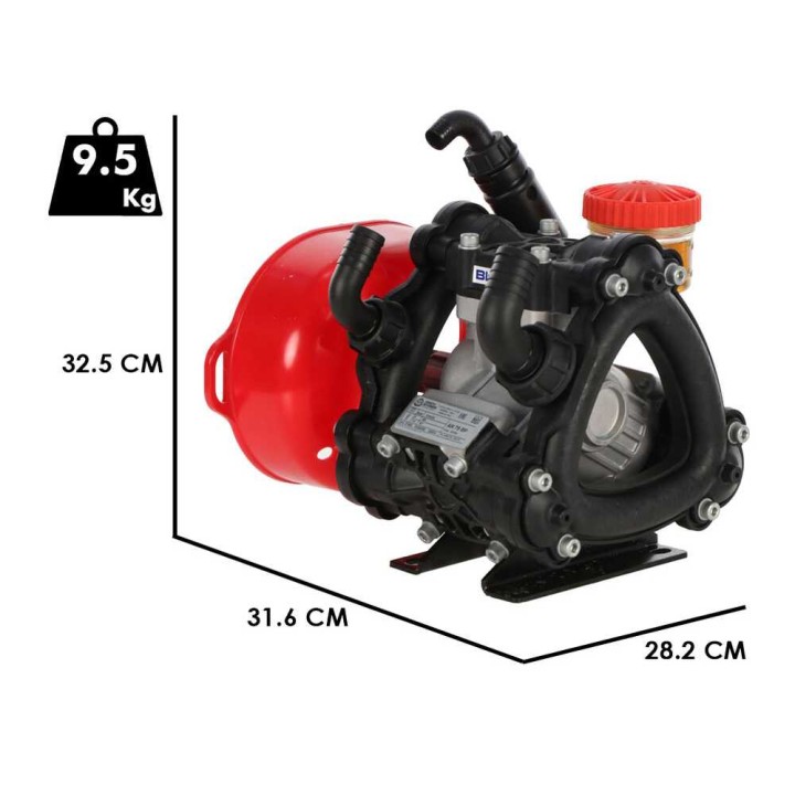 Annovi Reverberi AR 75 BP kolmikalvopumppu traktoriin, 70 l/min, 15 bar