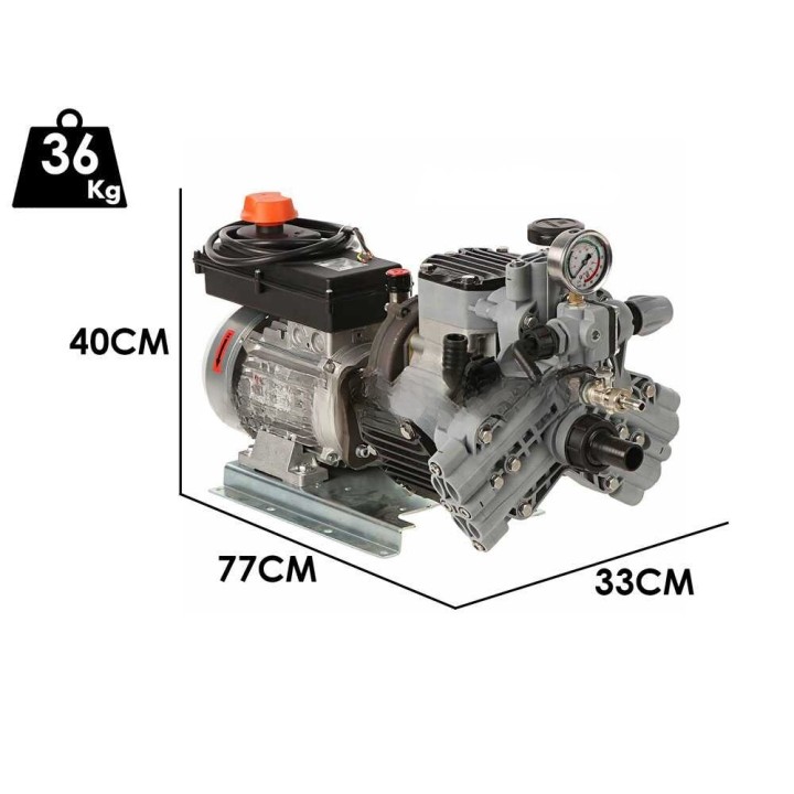 Comet MTP P40/20 TRF90 HP3 BA SCAT EL sähköinen kalvopumppu, 3 HP, 400 V