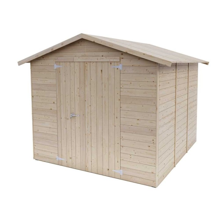 Stefy 238x305 puinen puutarhavaja, 238 × 305 × 220 cm, 7 m²