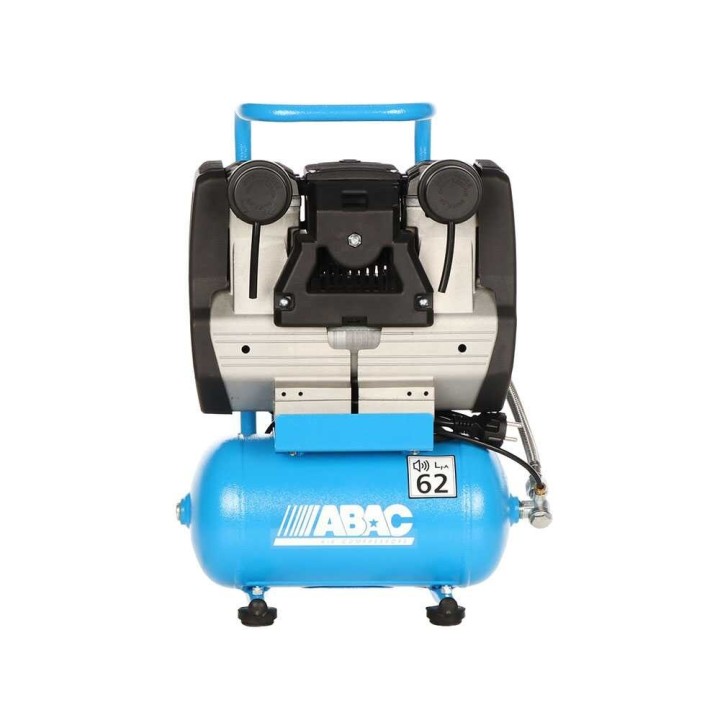 ABAC START QUIETE OS20 hiljainen öljytön kompressori, 2 HP, 6 l, 230 V