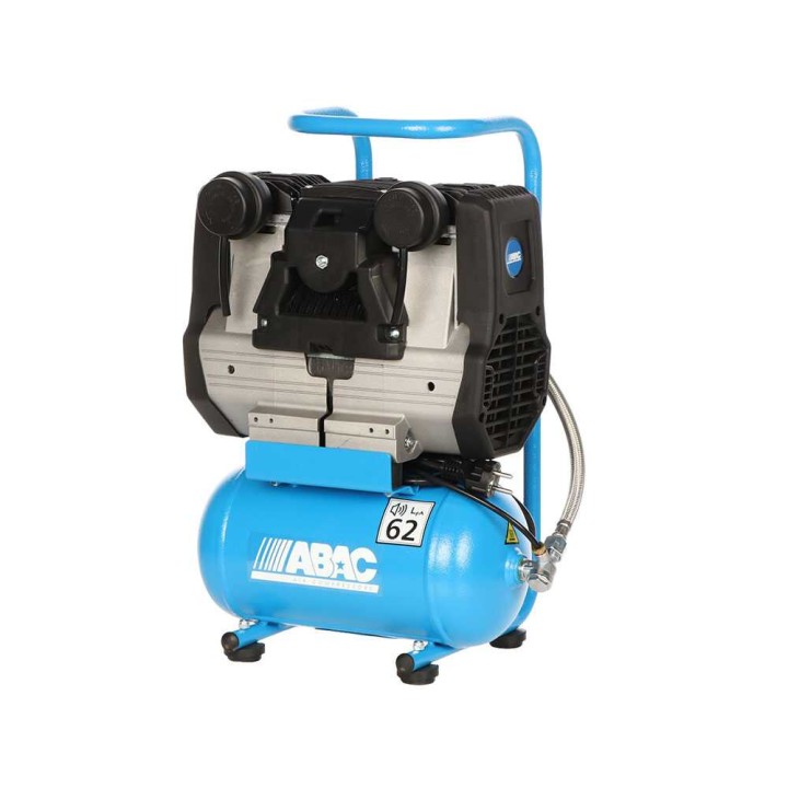 ABAC START QUIETE OS20 hiljainen öljytön kompressori, 2 HP, 6 l, 230 V