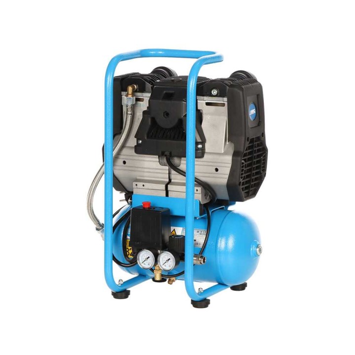ABAC START QUIETE OS20 hiljainen öljytön kompressori, 2 HP, 6 l, 230 V