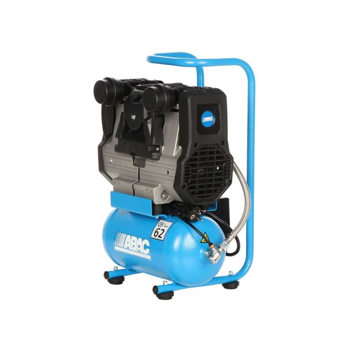 ABAC START QUIETE OS20 hiljainen öljytön kompressori, 2 HP, 6 l, 230 V