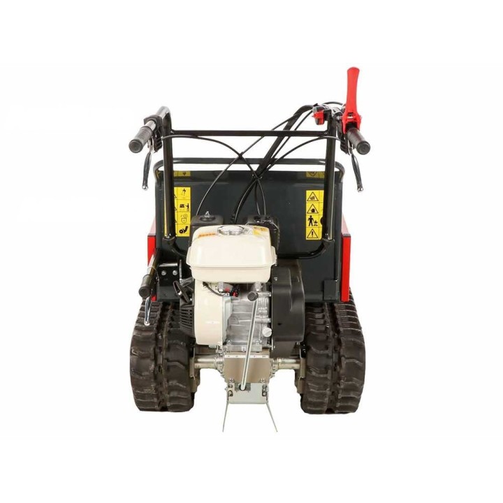 Benassi M353H telaketjukärry, 350 kg, Honda GP160, laajennettava lava