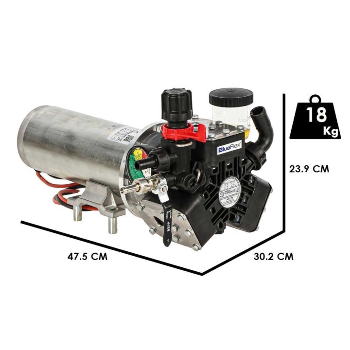 Annovi Reverberi AR 20 BP DC sähköinen ruiskutuspumppu, 12 V, 20 l/min, 8 bar